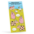 Charlie Cartoon Sticker Sheet w/ Farm Animals